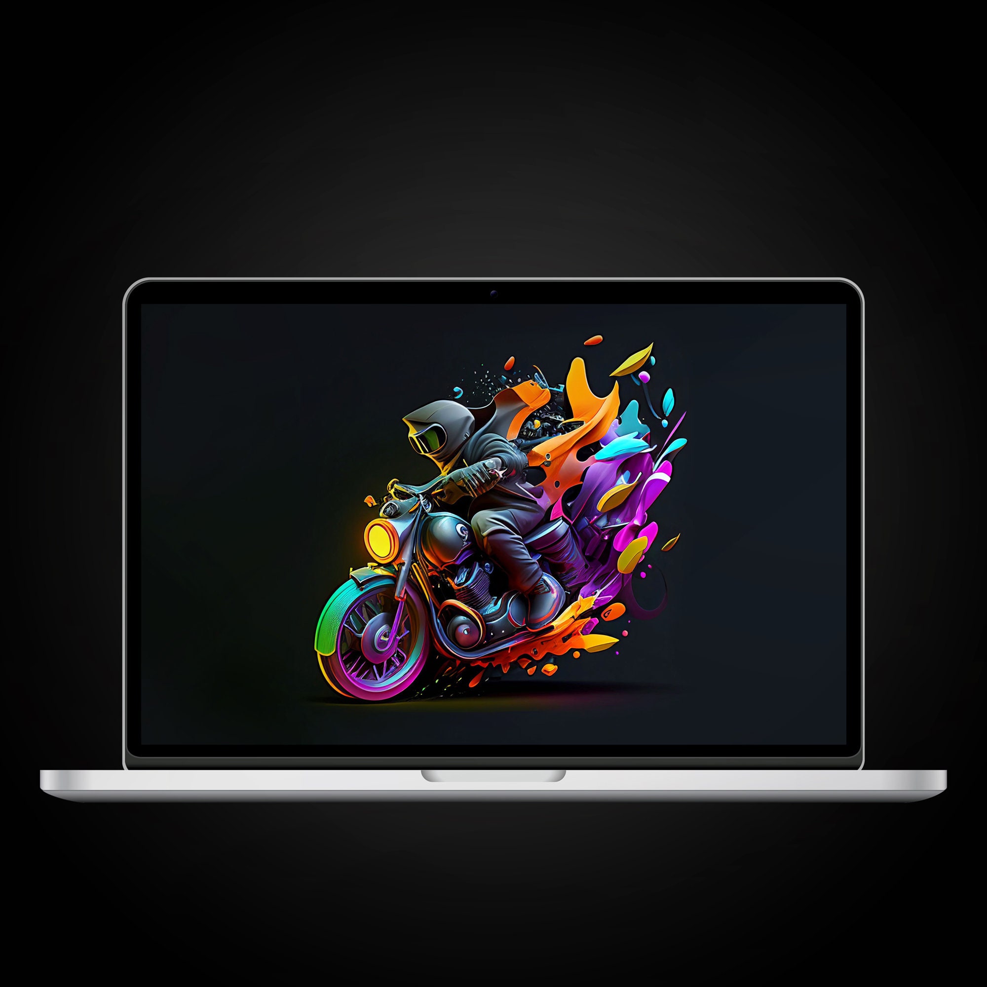 3d hd bike desktop wallpaper