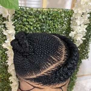 Full lace braided wig