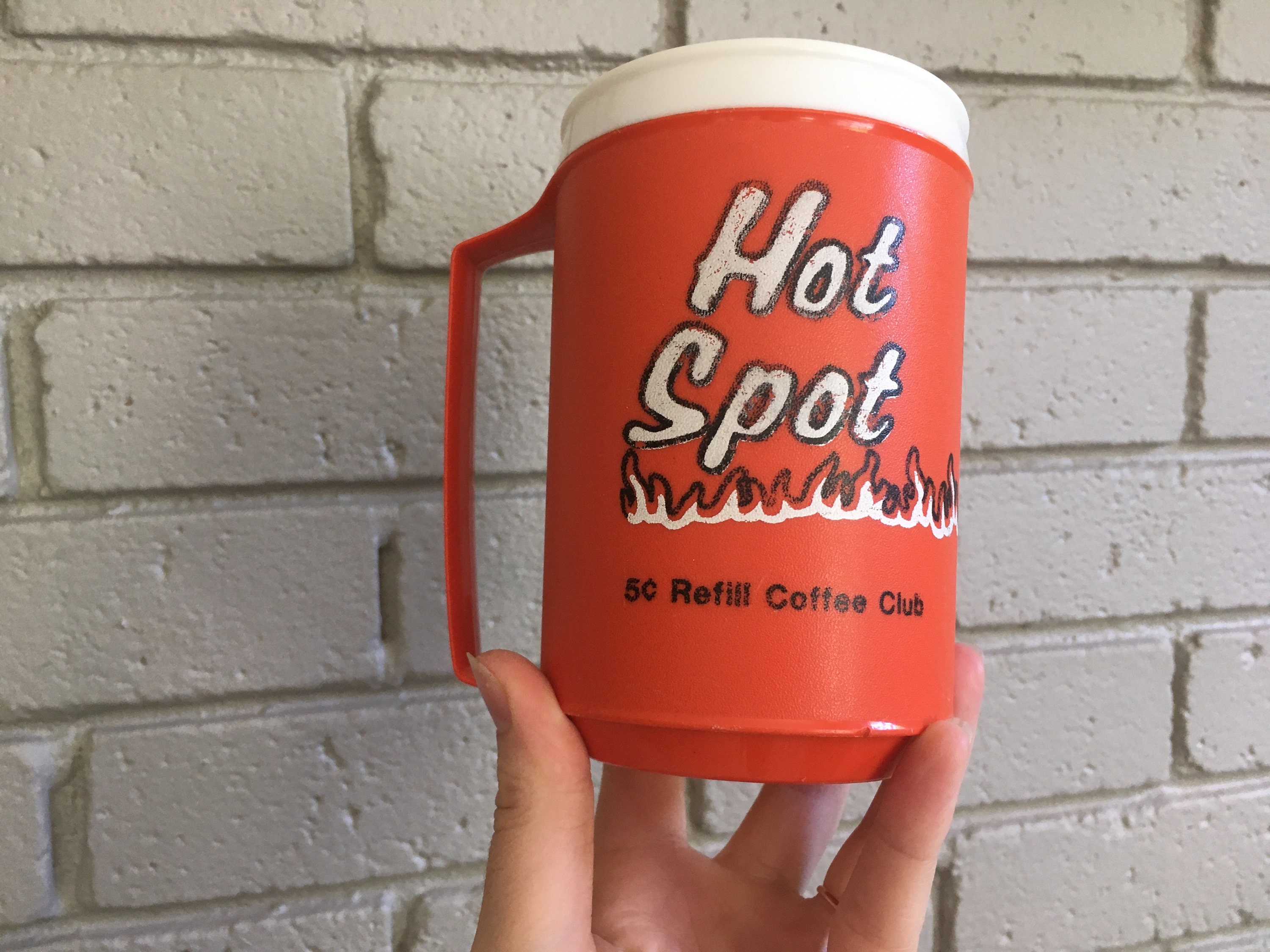 Vintage Aladdin Hot Spot Insulated Travel Mug - Gas Station