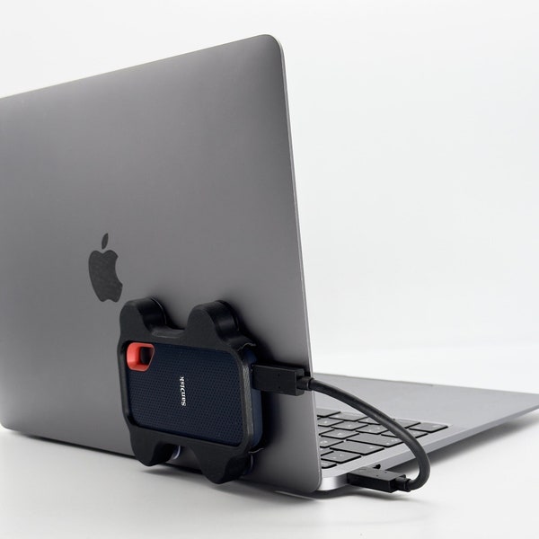 Sandisk Extreme SSD holder - universal for every laptop - laptop storage expansion - various colors - laptop holder