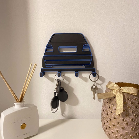 Key Board Key Holder Car VW Golf 3 GTI Gift Various Colours 3D Etsy