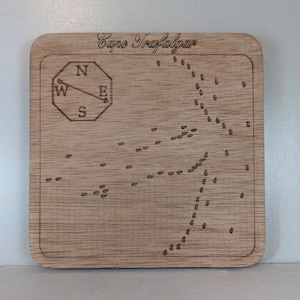 Great Battles of the Napoleonic era coaster set