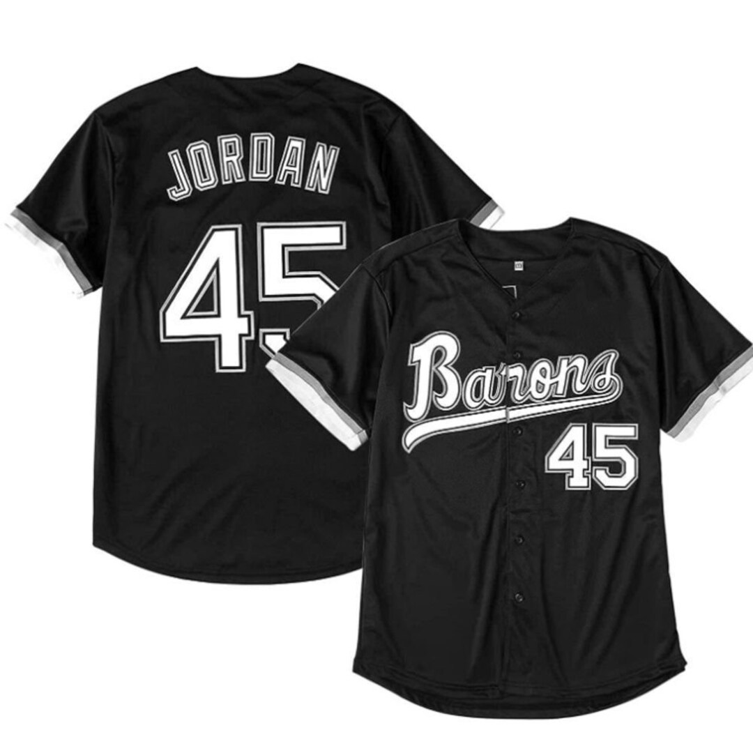 Michael Jordan Baseball Jersey Etsy