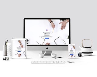 Consulting Firm Landing Page Website Template