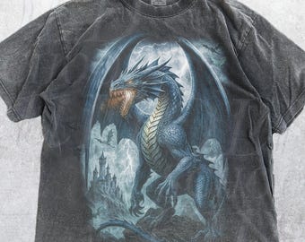 Dragon Limited Vintage 90s Style Graphic Shirt, Dragon