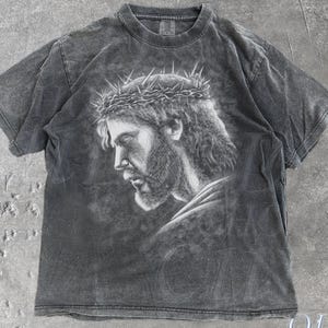 Lords Gym Vintage 90s Graphic Shirt, Jesus Pump Cover Shirt, Bench