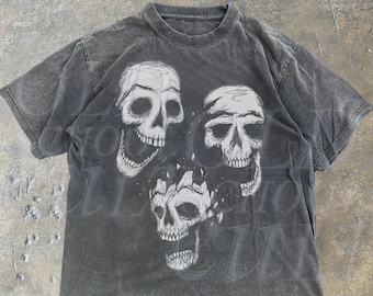 【archive】90s un Skull Holding Hands Tee archive】90s un Skull Holding Hands Tee archive】90s un