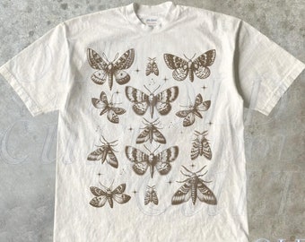 Vintage Butterfly and Moth T-Shirt, Cottagecore Aesthetic Retro Shirt, Cute Butterfly Lover Shirt, Aesthetic Tshirt, Cottage Core Y2k Shirt
