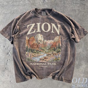 Zion National Park Shirt - Etsy