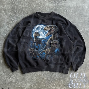 90s Dinosaur Sweater - Etsy