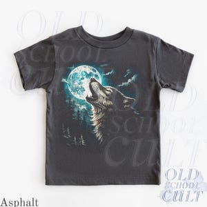 Youth Wolf Shirt, Cute Children's Wolf Print Clothing, Boho Adult, Toddler & Youth Tee, Kids Mystical Shirt, Family Animal Shirt