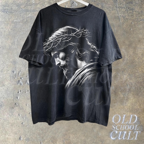 Jesus Vintage 90s Graphic Shirt, Jesus Shirt, Easter Shirt