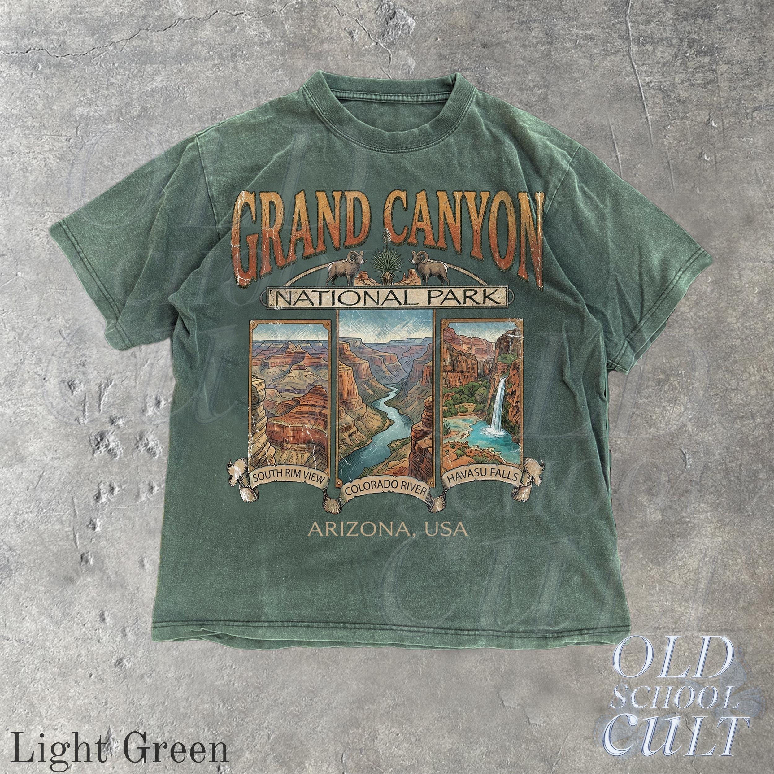 Grand Canyon National Park Vintage Graphic Tshirt, Retro Comfort Colors ...