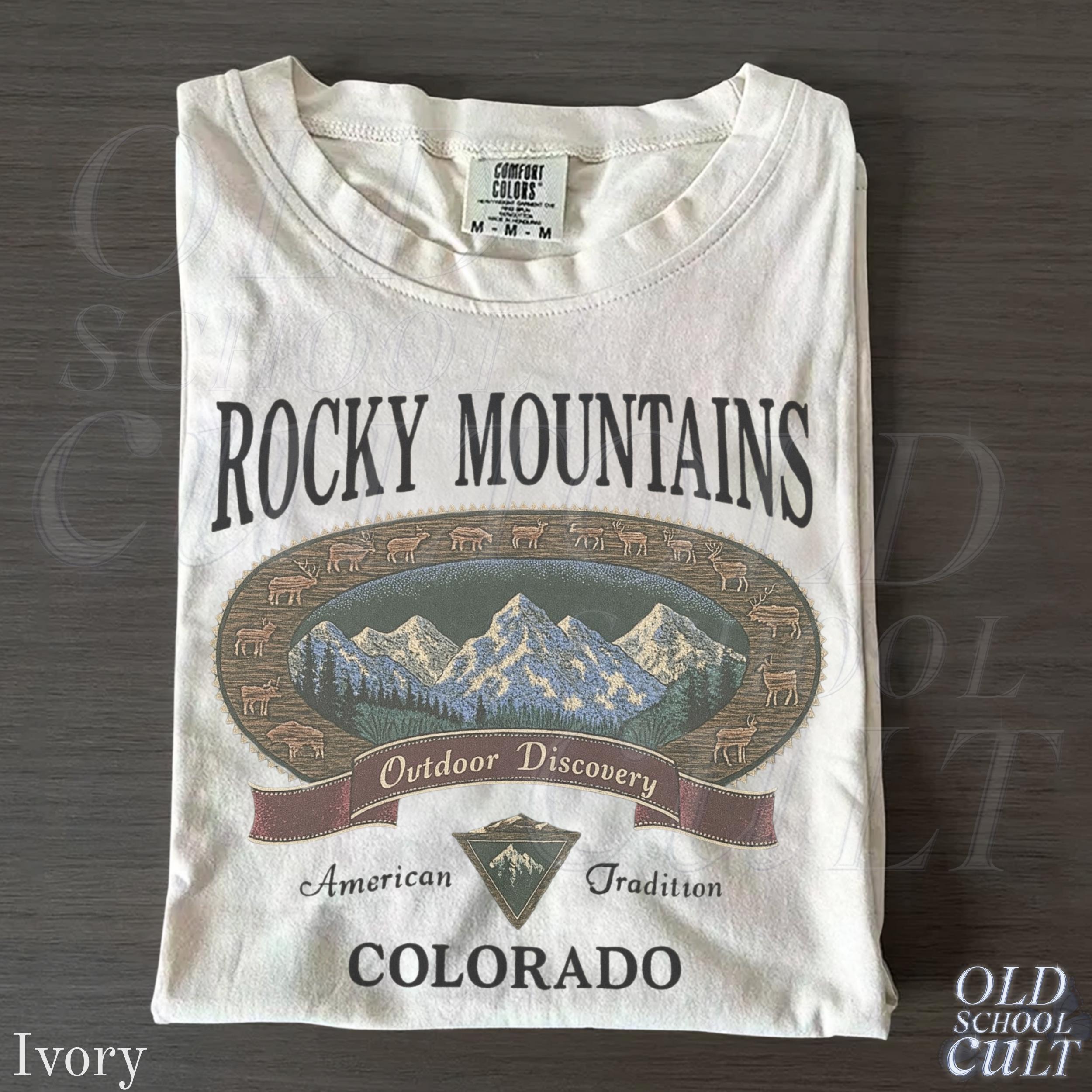 Rocky Mountain National Park Shirt Embroidered