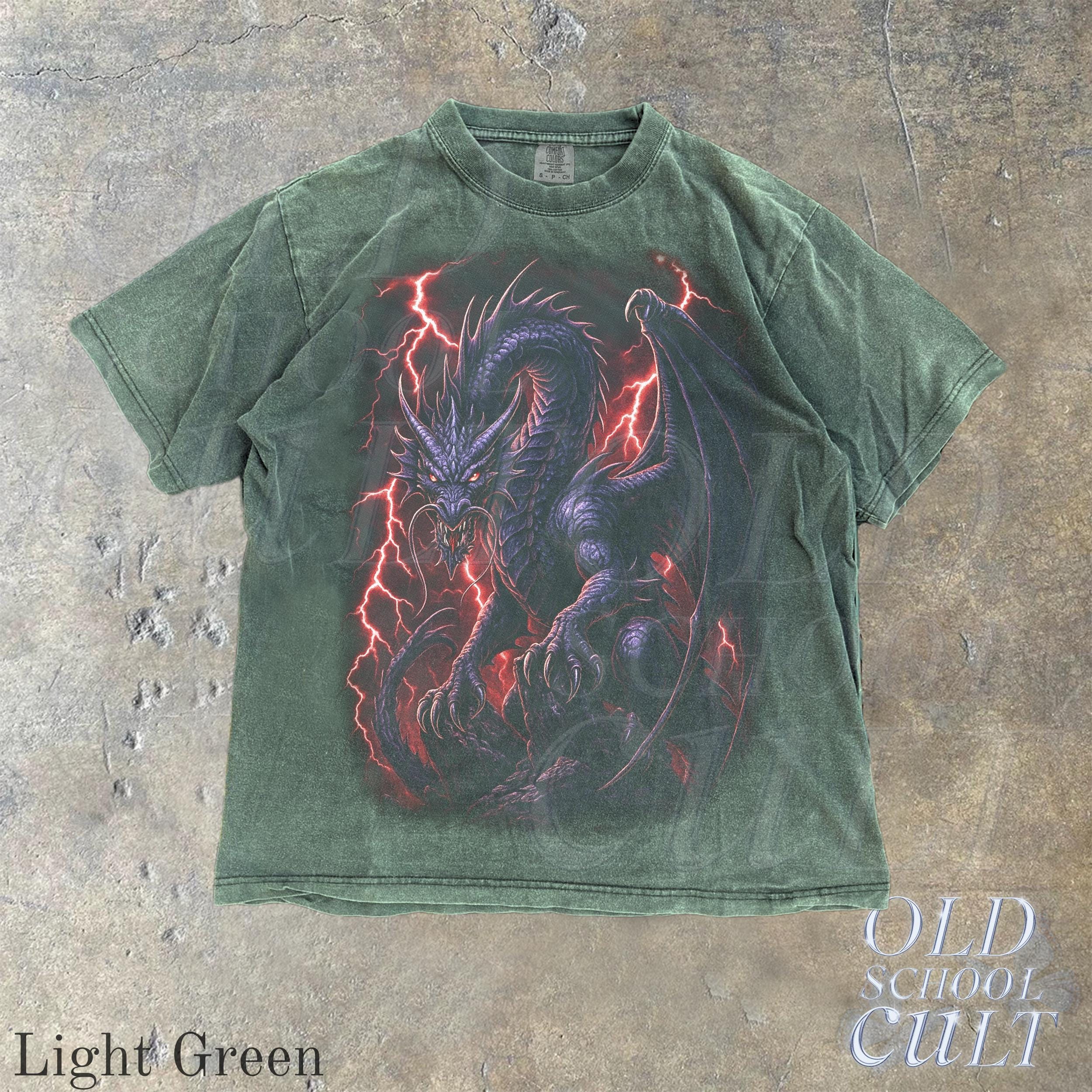 Dragon Limited Vintage 90s Style Graphic Shirt, Dragon