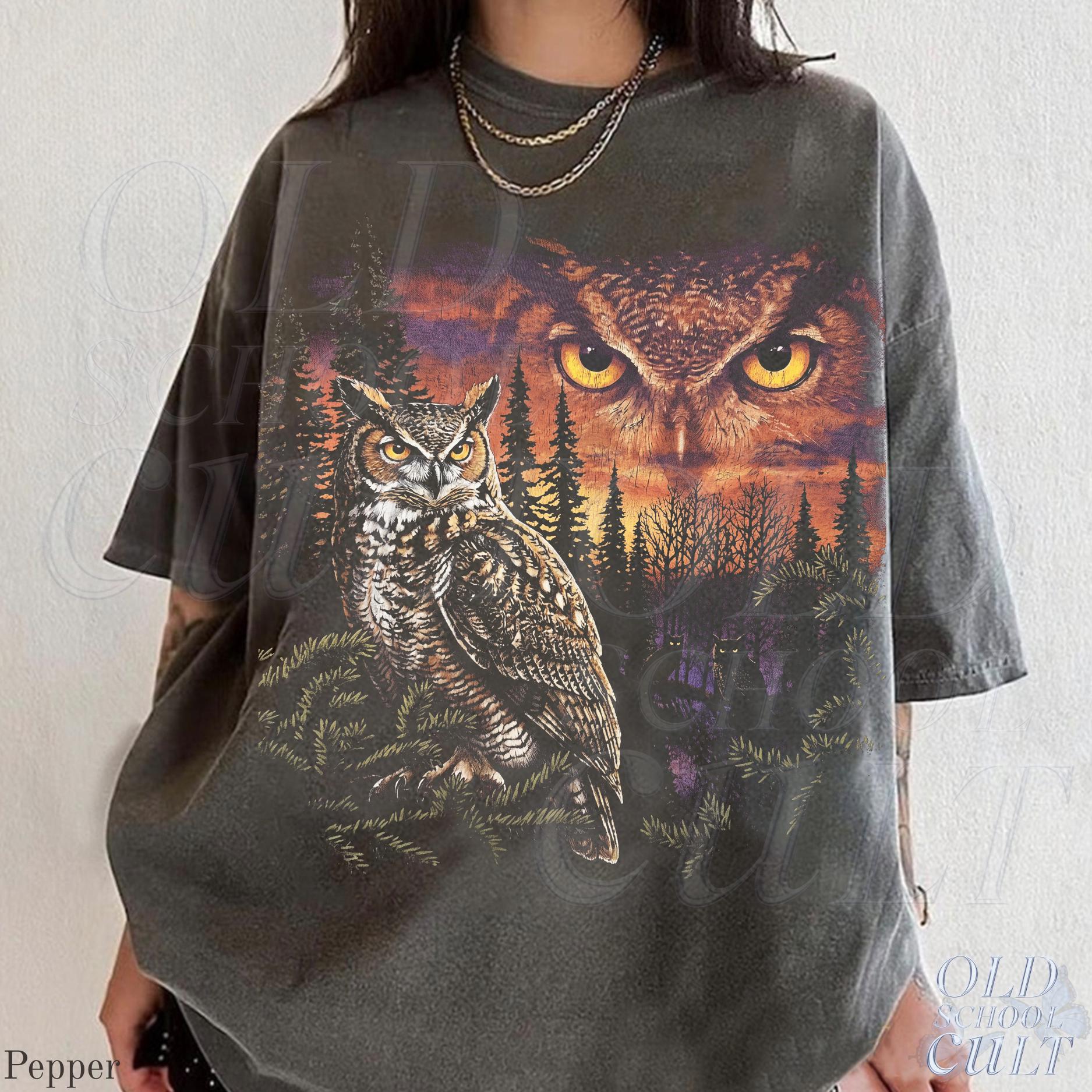 トップス Owl Womens Owl Shirt - Etsy Canada
