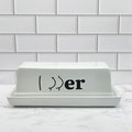 Butter Dish | Butt-er Dish | Butter Container | Butter Stick Holder | Funny Kitchen Decor | Butt | Gag Gift | Gift