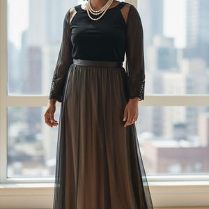 formal slny dresses Ombre Gown With Sash & Black Wrap, Women's Size 18 Ombre dress