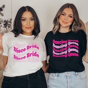 Disco Bachelorette print, Disco Bride Print, Groovy Bridal party print, Bachelorette Party design