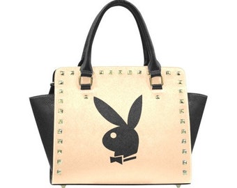 Playboy-handtas met klinknagels