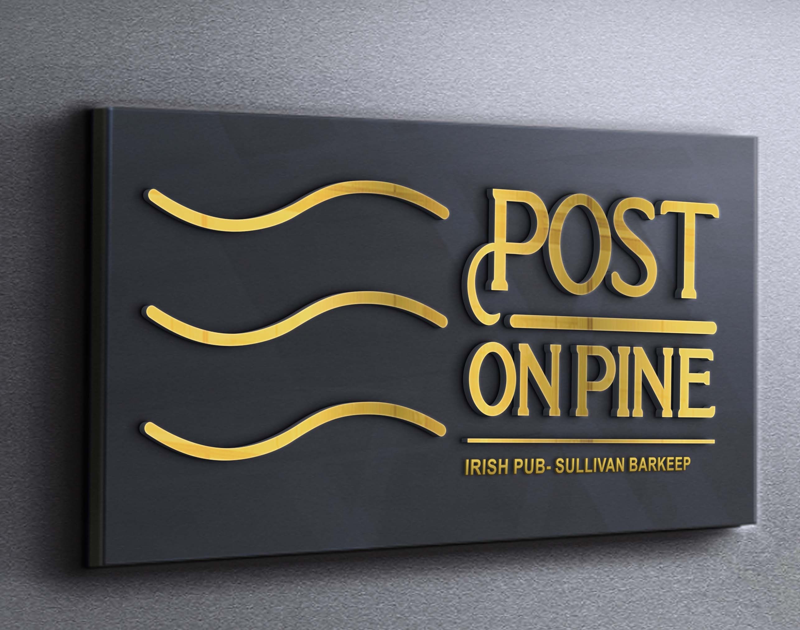 3d Gold Letters, Custom Signboard, Backlit Logo, Backlit Sign, Chrome ...