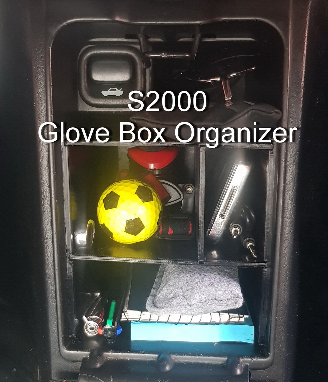 Honda S2000 Glove Box Organizer Etsy