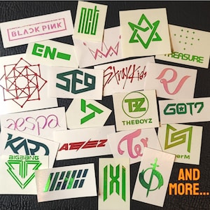 Sticker en vinyle Groupes Kpop