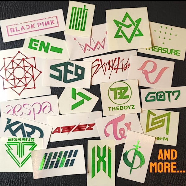 Kpop Groups Vinyl Sticker