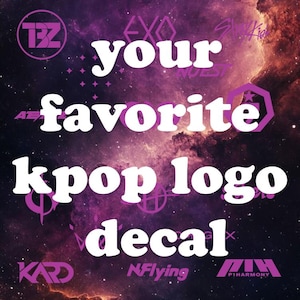 Kpop Groups Vinyl Sticker
