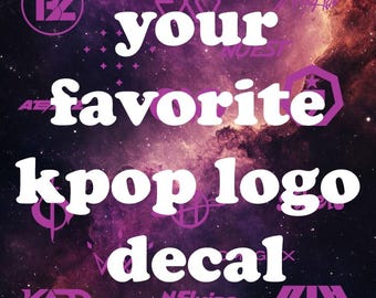 Kpop Groups Vinyl Sticker