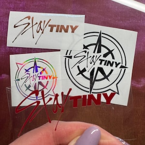 Staytiny Decal Sticker Straykids ATEEZ Lightstick