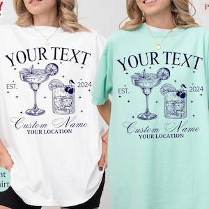Comfort Colors® Custom Name Social Club Shirt Luxury Bachelorette Merch Coastal Beach Cocktail Tee Disco Cowgirl Bach Party Gifts Matching
