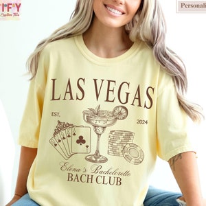 Las Vegas Bachelorette Shirt, Retro Casino Bach Trip Tee, Poker Dice Bachelorette Party Shirts,Custom Wedding Shirt,bachelorette party vegas