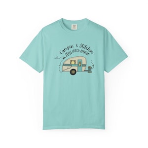 Campin & Stitchin - Comfort colors® brand adult shirts