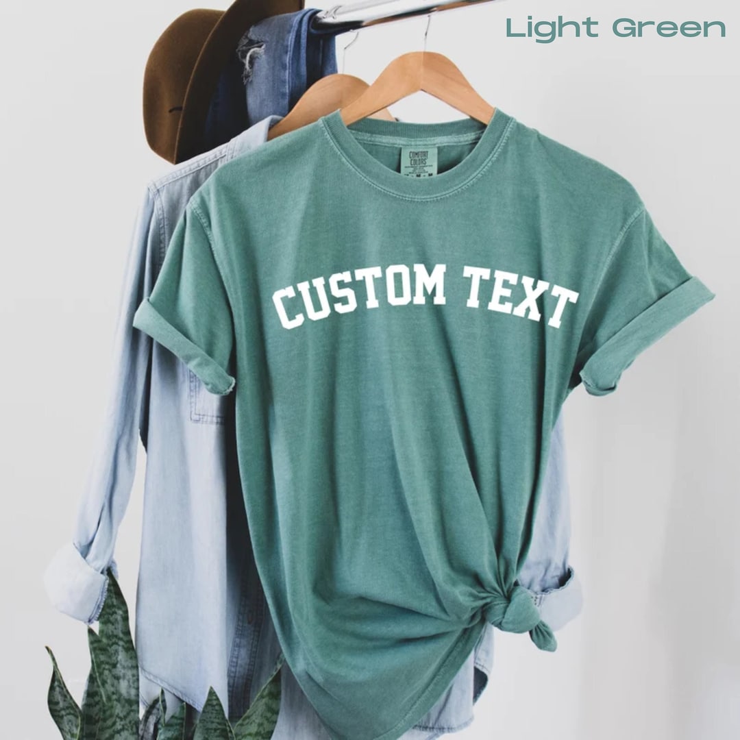 Custom Comfort Colors Shirt, Custom T Shirt, Custom Text Shirt, Custom Bachelorette Tshirt