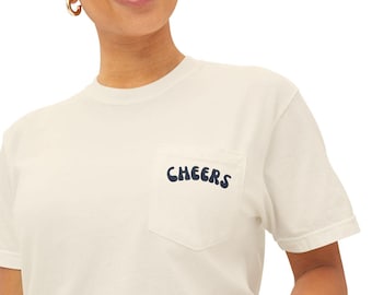 30 Comfort Colors® pocket shirts in Ivory & True navy colors in sizes as mentioned in description