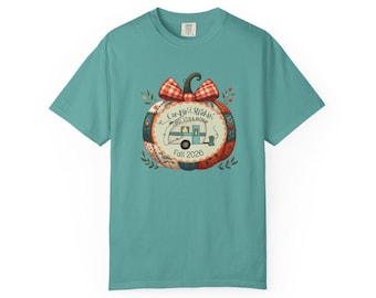 Campin & Stitchin - Comfort colors® brand adult shirts - Fall design