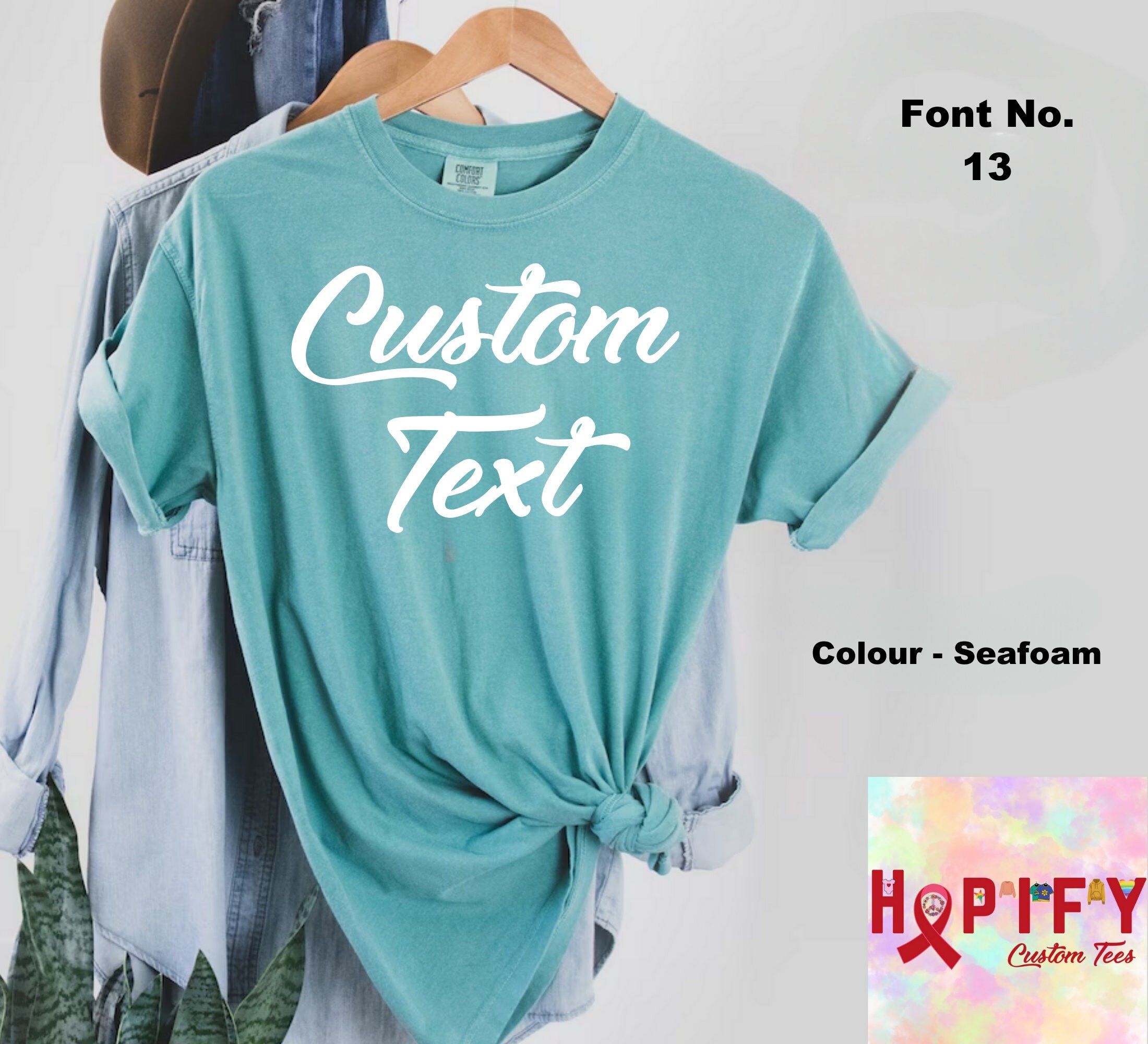 Custom Comfort Colors Shirt, Custom T Shirt, Custom Text Shirt, Custom Bachelorette Tshirt Custom Adult Shirt, Personalized Shirt, boho