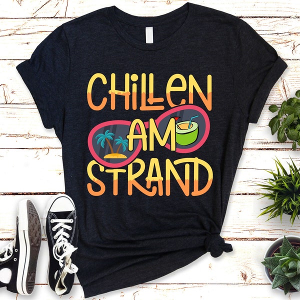 Cooles T-Shirt "Chillen am Strand!"