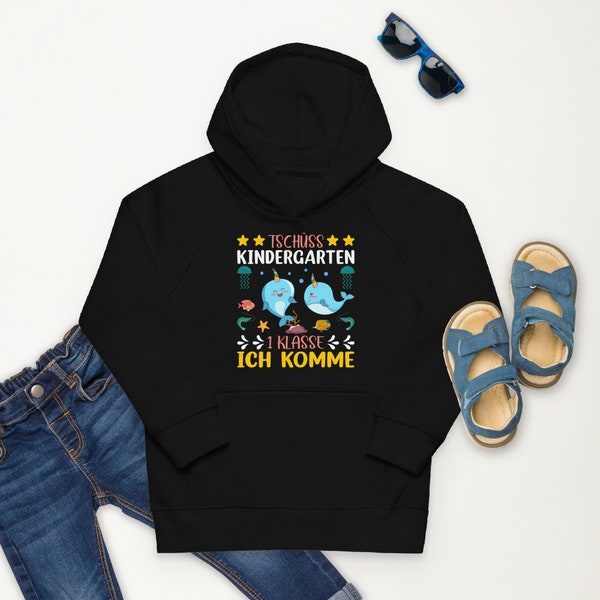 Einzigartiger Hoodie - Tschüss Kindergarten, hallo 1. Klasse!