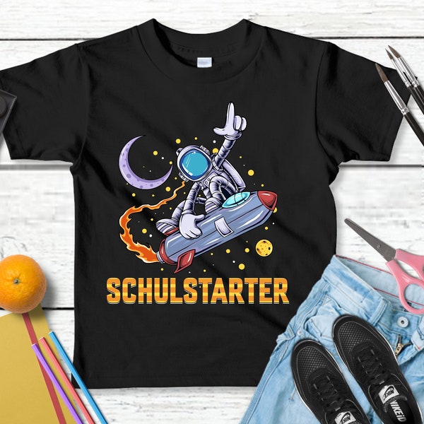 ustiges T-Shirt "Schulstarter! Einschulung" | Einschulungsgeschenk