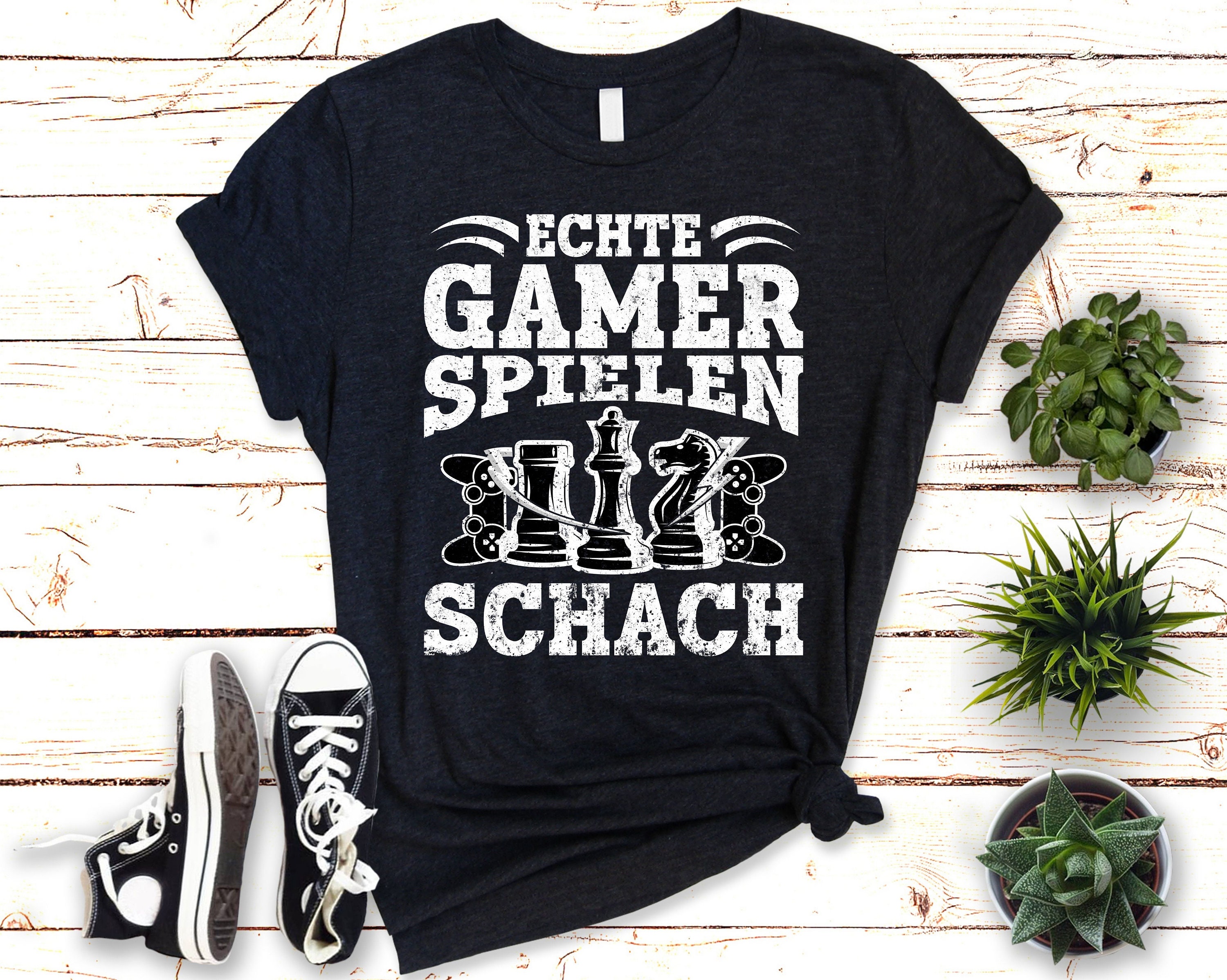 König König Schach Stück Schach schach' Männer T-Shirt