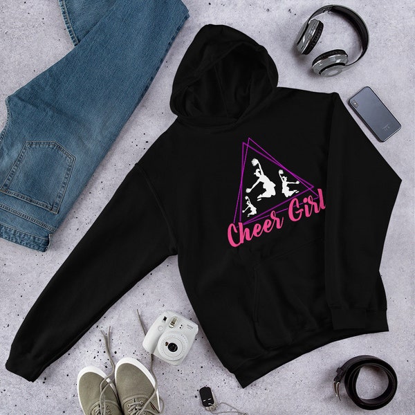 Cheer Girl Hoodie - Stylischer Kapuzenpullover für Cheerleaderinnen