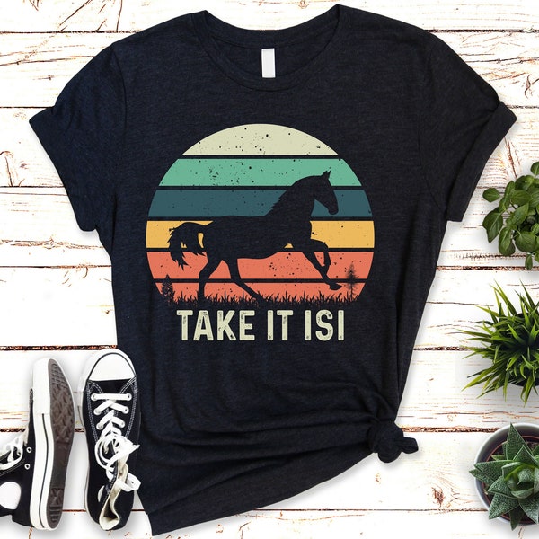 Pferde T-Shirt - Take it ISI!