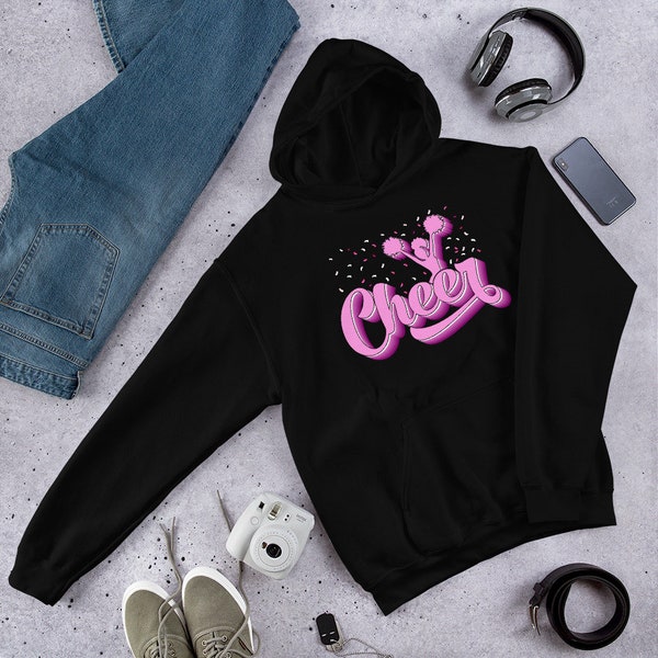 Cheer Pink Style Hoodie - Stylischer Kapuzenpullover für Cheerleader