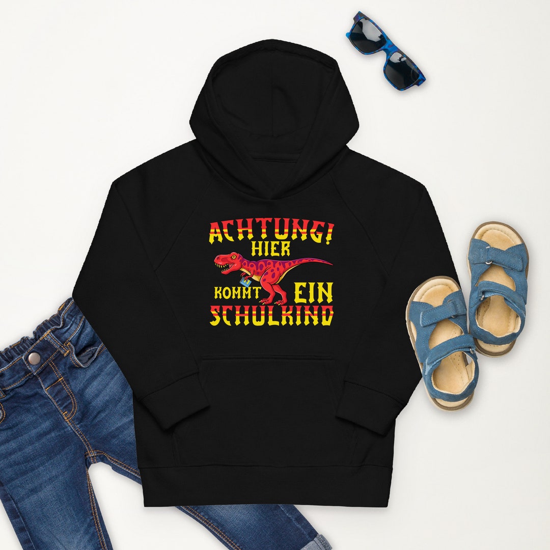 Personalisiertes Einschulung Hoodie Für Jungen 2025 - Mit Namen Bedruckt