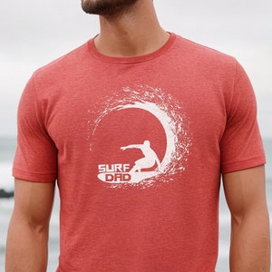 Surf Dad Shirt, surfing shirts for men, Surf wave shirt, surfer life shirt, funny surfer t shirts, Surf lover shirt, surf rider tshirt gift