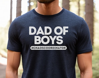 Dad of boys shirt, Outnumbered Dad of Boys Shirt, funny dad of boys shirts, Father's day gift, gift for dad of boys, Dad of boys tshirt