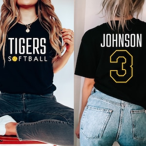 Custom Softball Team Shirt, Personalized Softball, Softball Mom Shirt, Softball Gift, Softball Fan Shirt, Softball Life, Softball Team Shirt