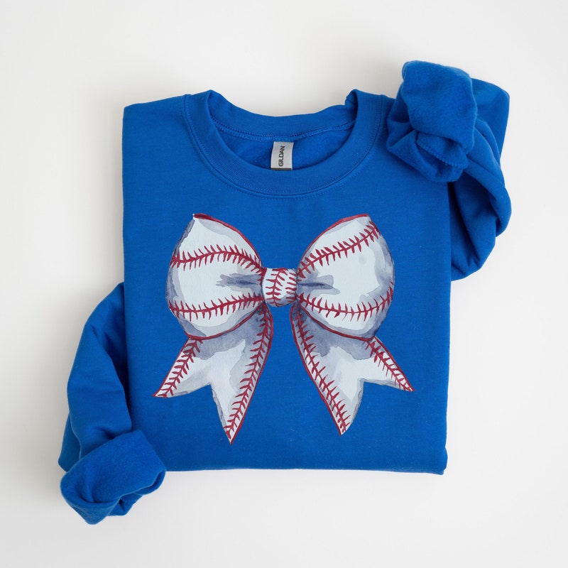 Baseball Crop Sweatshirt